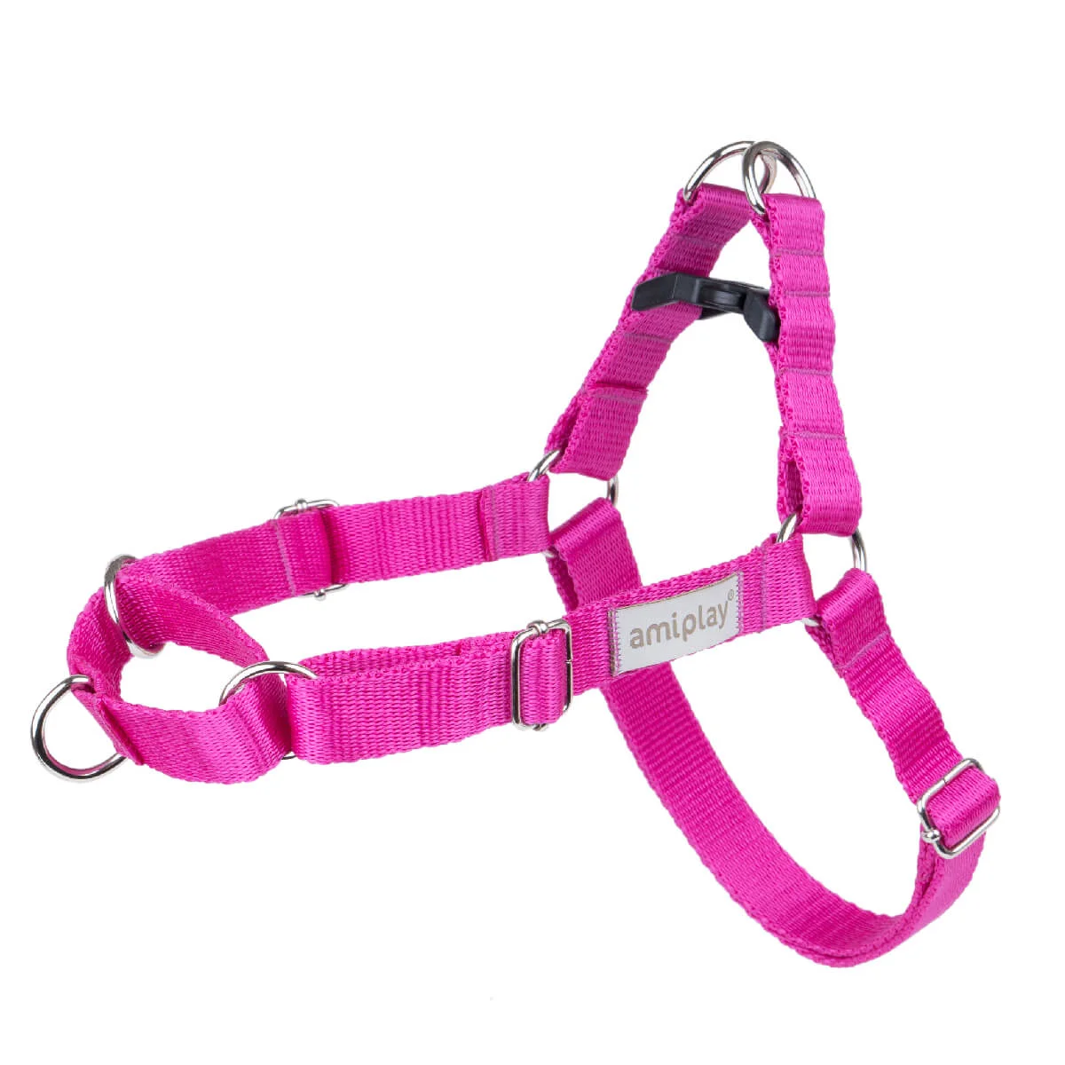 Φωτογραφία προϊόντος: Amiplay Σαμαράκι Σκύλου Adjustable Harness Easy Go-Samba - Ροζ, XLarge 2,5x65-95cm, Σαμαράκια