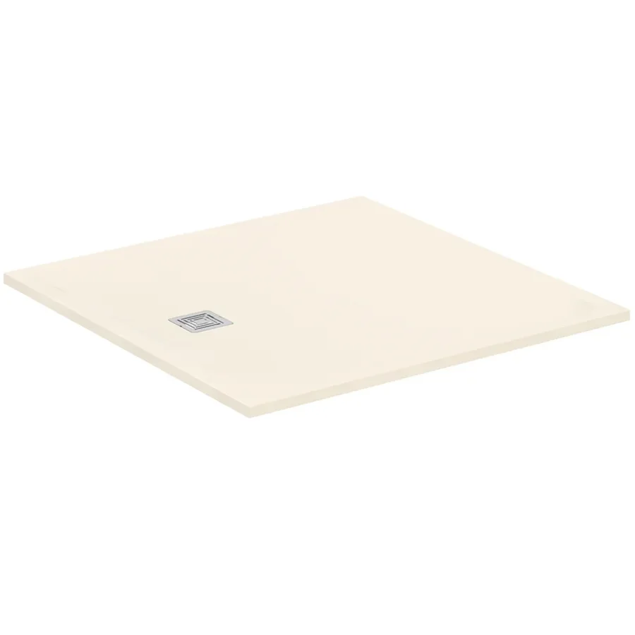 Φωτογραφία προϊόντος: Ντουζιέρα Ideal Standard Ultra Flat S+ T5615FT χυτό μάρμαρο χρώμα μπεζ ματ beach sand 120x120x3