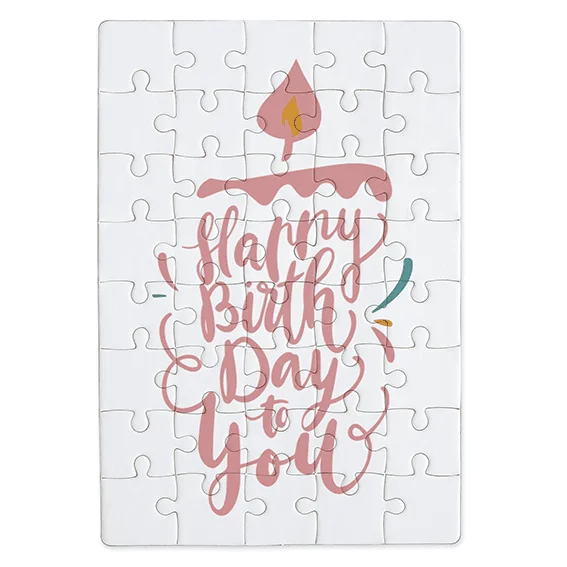 Φωτογραφία προϊόντος: OEM Puzzle Happy B Day! Κάθετο A4