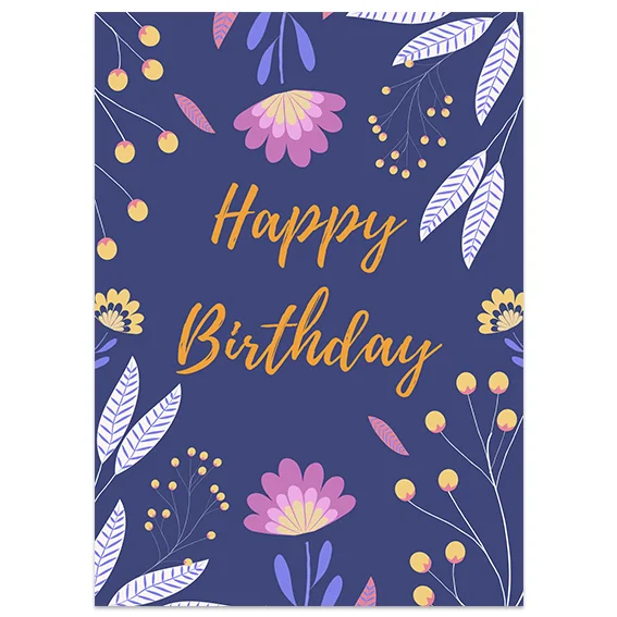 Φωτογραφία προϊόντος: OEM Ευχετήρια κάρτα Happy Birthday
