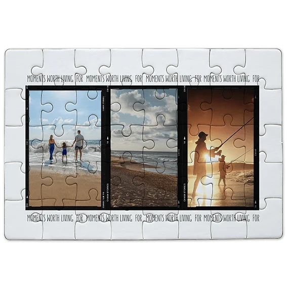 Φωτογραφία προϊόντος: OEM Puzzle Moments worth living for! Οριζόντιο A4