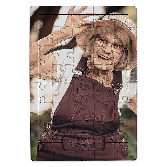 Φωτογραφία προϊόντος: OEM Puzzle Best Grandma! Κάθετο A3
