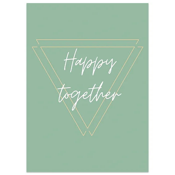 Φωτογραφία προϊόντος: OEM Ευχετήρια κάρτα Happy together