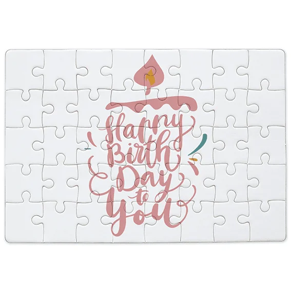 Φωτογραφία προϊόντος: OEM Puzzle Happy B Day! Οριζόντιο A3