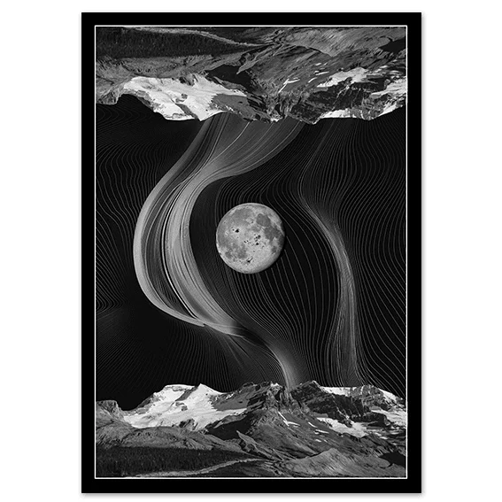 Φωτογραφία προϊόντος: OEM Αφίσα Mountains Typographic