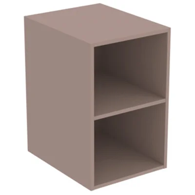 Φωτογραφία προϊόντος: Πλευρική κρεμαστή ραφιέρα Ideal Standard i.life B T5267NH χρώμα καφέ ματ greige matt 40x50.5x63 cm