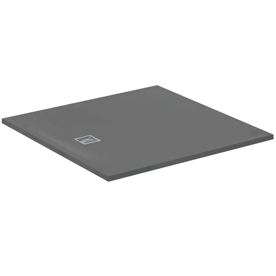 Φωτογραφία προϊόντος: Ντουζιέρα Ideal Standard Ultra Flat S+ T5597FS χυτό μάρμαρο χρώμα γκρι ματ concrete grey 90x90x3