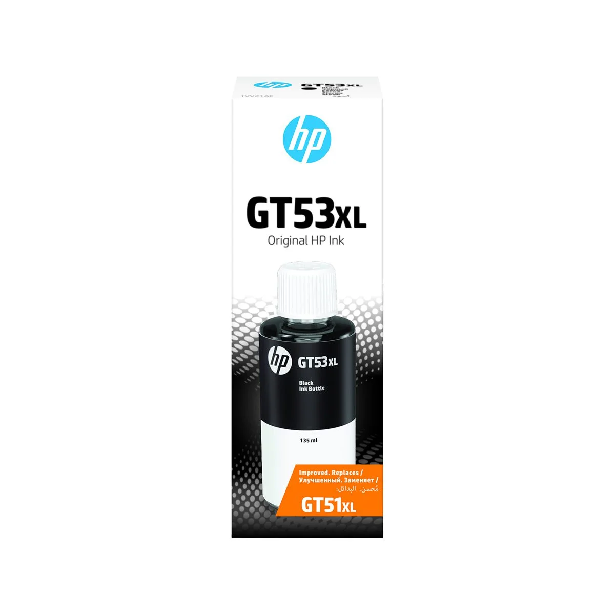 Φωτογραφία προϊόντος: Hewlett Packard HP GT53XL 135ml Black Original Ink Bottle 1VV21AE - 1VV21AE