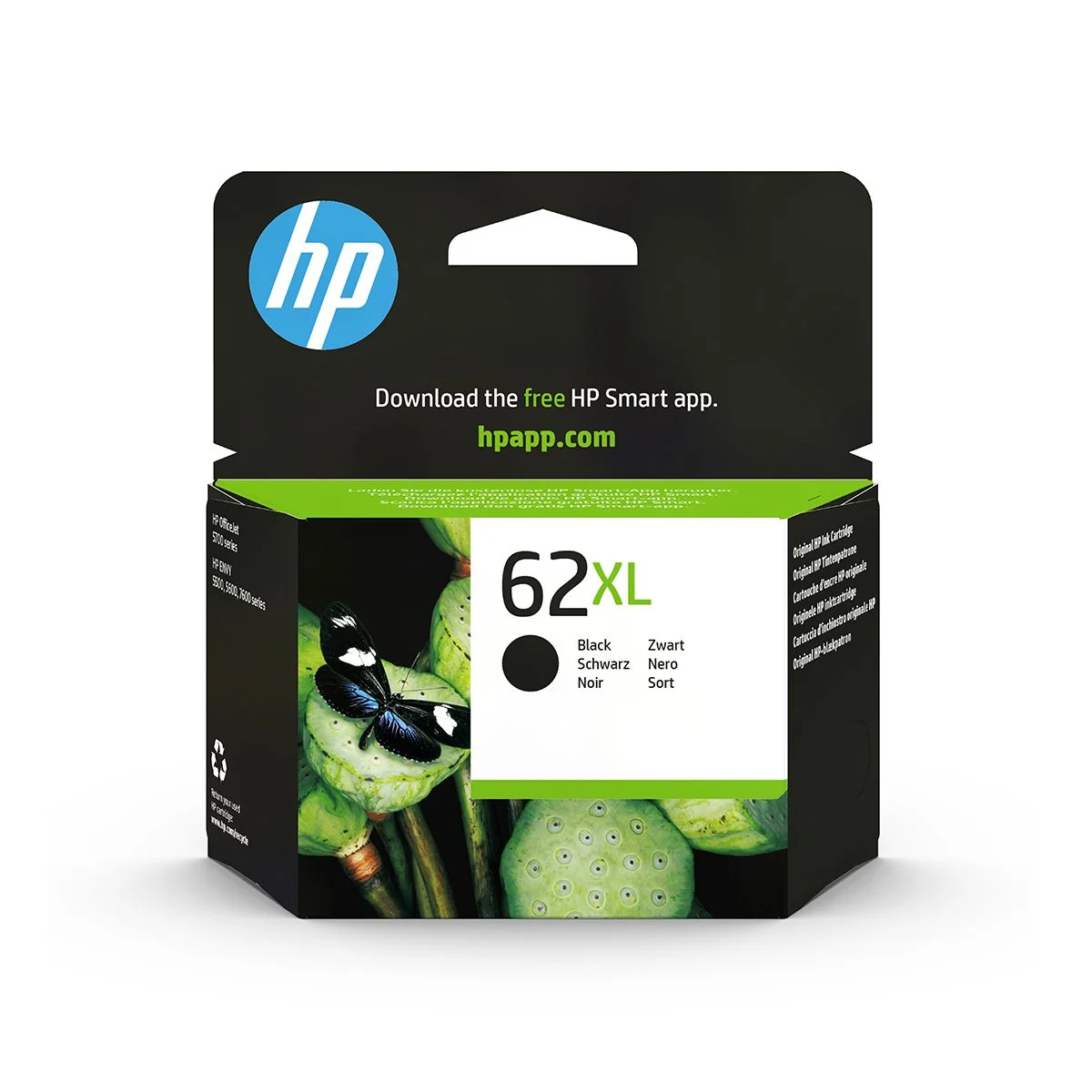 Φωτογραφία προϊόντος: Hewlett Packard HP 62XL High Yield Black Original Ink Cartridge - C2P05AE