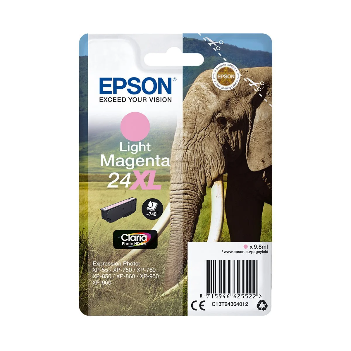 Φωτογραφία προϊόντος: Ink Epson T243640 Light Magenta 8.7ml - C13T24364012