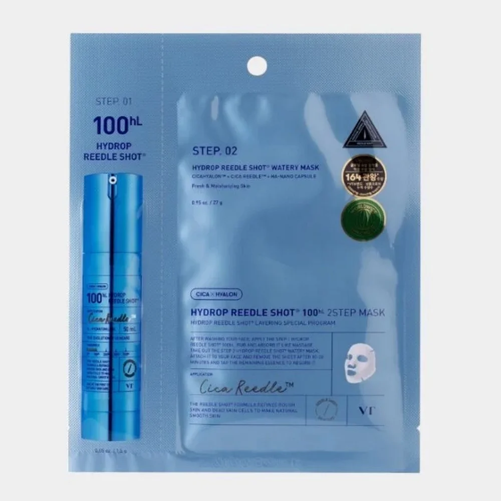 Φωτογραφία προϊόντος: VT - Hydrop Reedle Shot 100hL 2Step Mask 1pcs 38g