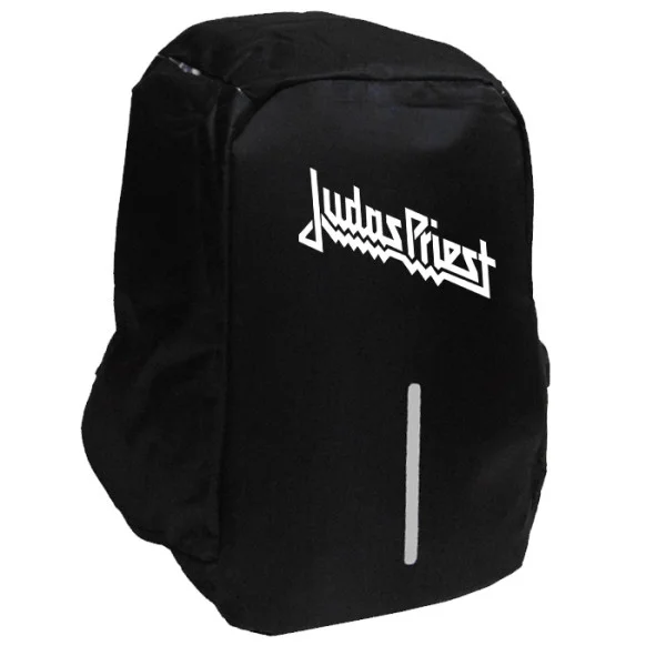 Φωτογραφία προϊόντος: Takeposition Judas Priest logo Σακίδιο πλάτης Razor 1κεντρική θέση Rpet 600D 44Y x 34Μ x 10Π Μαύρο, 973-7512-02
