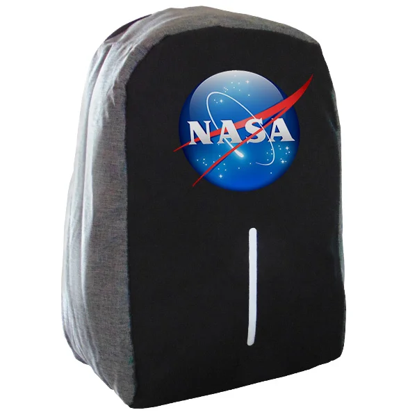 Φωτογραφία προϊόντος: Takeposition Nasa 3D Σακίδιο πλάτης Razor 1κεντρική θέση Rpet 600D 44Y x 34Μ x 10Π Μαύρο/γκρι 973-4003