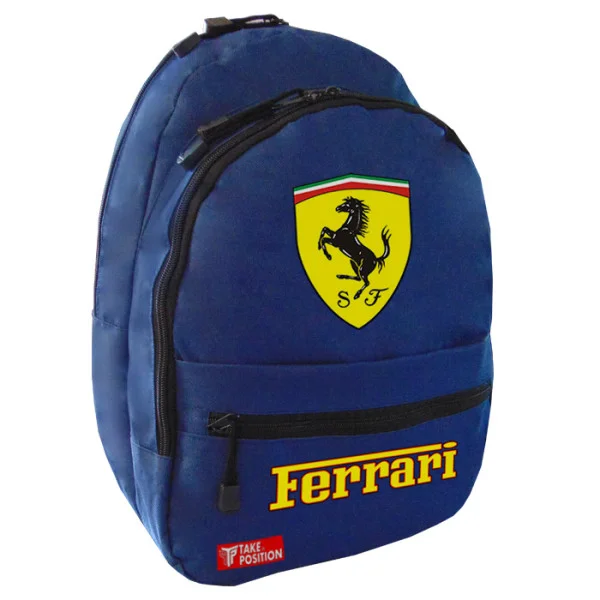 Φωτογραφία προϊόντος: Takeposition Numi Σακίδιο πλάτης Ferrari, 1 Κεντρικές θέσεις ,Μπλε, 972-9062-10