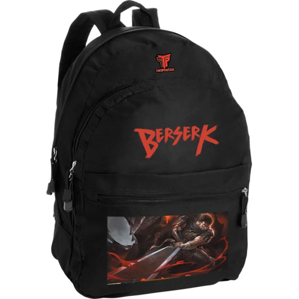 Φωτογραφία προϊόντος: Takeposition Pearl Σακίδιο πλάτης Anime Berserk Rush, 1 Κεντρικές θέσεις, 40.5x31x15cm,Μαύρο, 976-1020-02