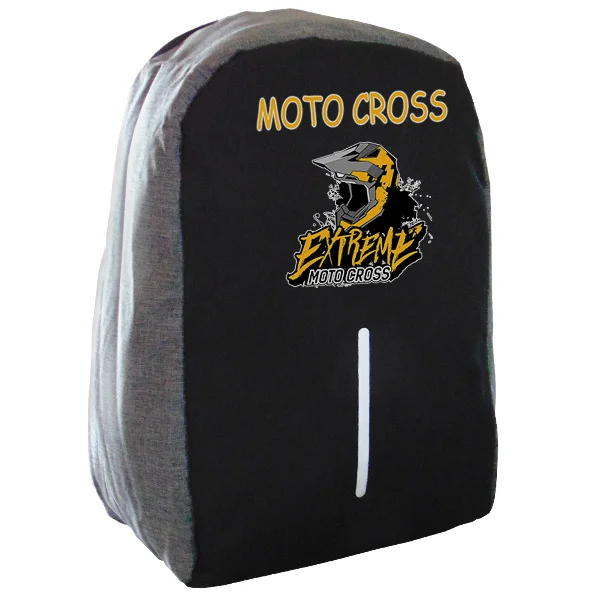 Φωτογραφία προϊόντος: Takeposition Moto Cross Σακίδιο πλάτης Razor 1κεντρική θέση Rpet 600D 44Y x 34Μ x 10Π Μαύρο/γκρι 973-9004