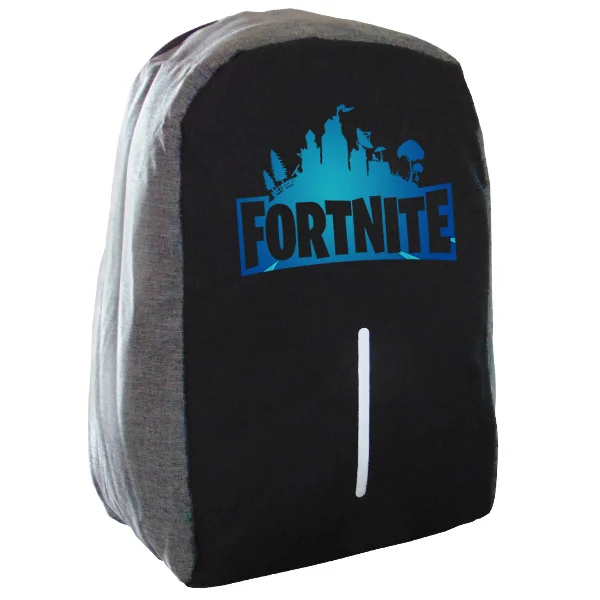 Φωτογραφία προϊόντος: Takeposition Fortnite Σακίδιο πλάτης Razor 1κεντρική θέση Rpet 600D 44Y x 34Μ x 10Π Μαύρο/γκρι 973-4736