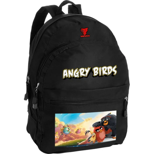 Φωτογραφία προϊόντος: Takeposition Pearl Σακίδιο πλάτης Angry Birds friendship, 1 Κεντρικές θέσεις, 40.5x31x15cm ,Μαύρο, 976-4527-02
