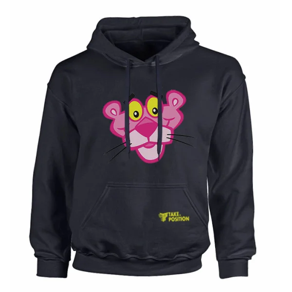 Φωτογραφία προϊόντος: Takeposition Classic Παιδική φούτερ με κουκούλα Pink Panther, Μαύρο, 811-1297-02