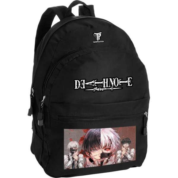 Φωτογραφία προϊόντος: Takeposition Pearl Σακίδιο πλάτης Anime Deathnote, 1 Κεντρικές θέσεις, 40.5x31x15cm ,Μαύρο, 976-1023-02