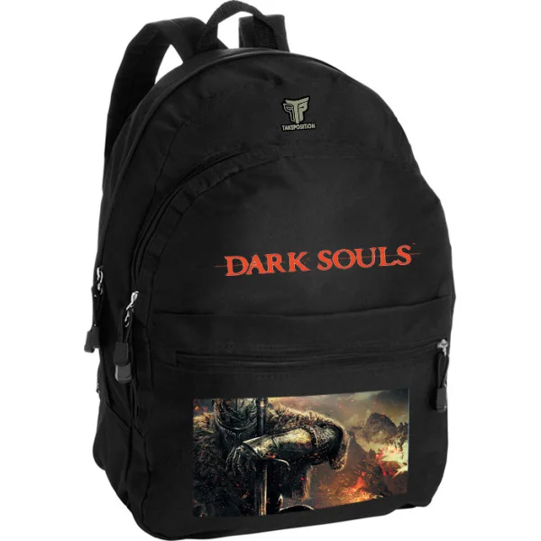 Φωτογραφία προϊόντος: Takeposition Pearl Σακίδιο πλάτης Darksouls firemetal, 1 Κεντρικές θέσεις, 40.5x31x15cm ,Μαύρο, 976-4542-02