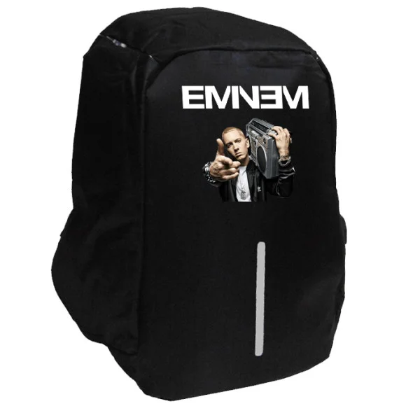 Φωτογραφία προϊόντος: Takeposition Eminem Σακίδιο πλάτης Razor 1κεντρική θέση Rpet 600D 44Y x 34Μ x 10Π Μαύρο, 973-7517-02