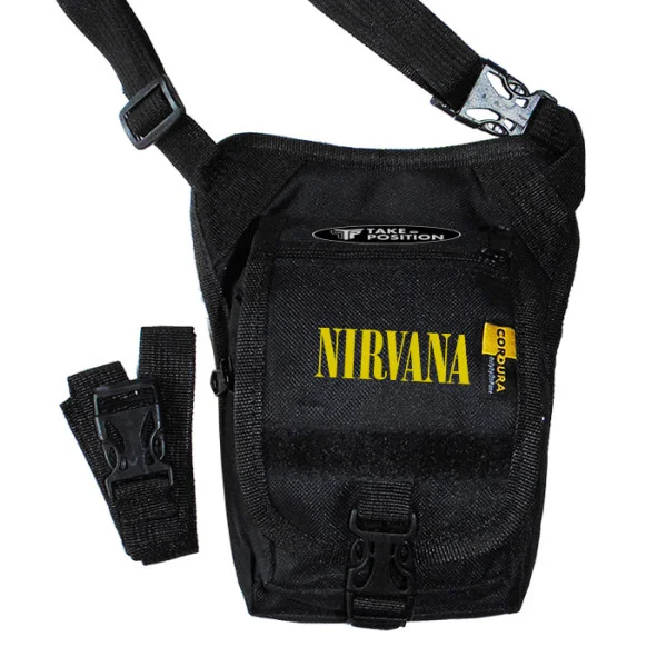 Φωτογραφία προϊόντος: Takeposition Cordoura, Nirvana, Μικρό Τσαντάκι μέσης μηρού , 21Y x 17Π x 7Β, Μαύρο, 963-7503