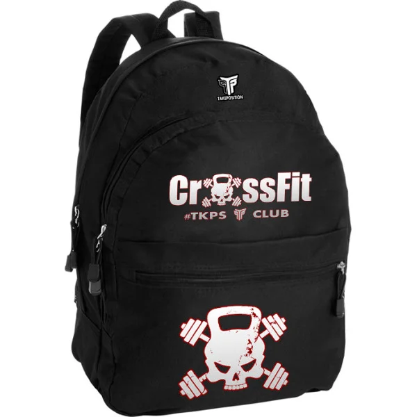 Φωτογραφία προϊόντος: Takeposition Pearl Σακίδιο πλάτης Crossfit club, 1 Κεντρικές θέσεις, 40.5x31x15cm ,Μαύρο, 976-5566-02