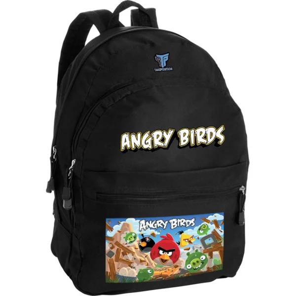 Φωτογραφία προϊόντος: Takeposition Pearl Σακίδιο πλάτης Angry Birds Game begin, 1 Κεντρικές θέσεις, 40.5x31x15cm ,Μαύρο, 976-4532-02