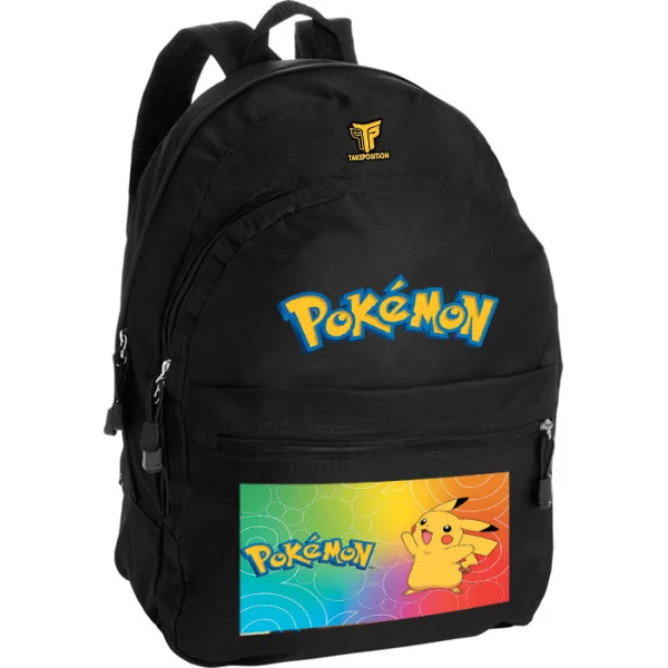 Φωτογραφία προϊόντος: Takeposition Pearl Σακίδιο πλάτης Anime Pokemon Pikachu, 1 Κεντρικές θέσεις, 40.5x31x15cm ,Μαύρο, 976-1015-02