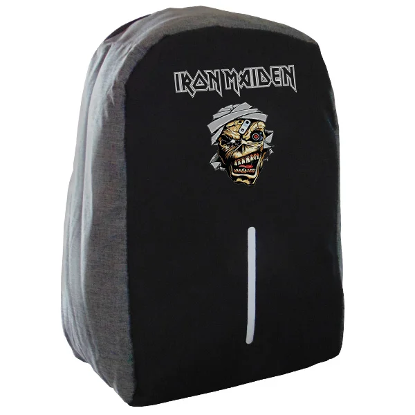Φωτογραφία προϊόντος: Takeposition Iron Maiden Σακίδιο πλάτης Razor 1κεντρική θέση Rpet 600D 44Y x 34Μ x 10Π Μαύρο/γκρι 973-7510