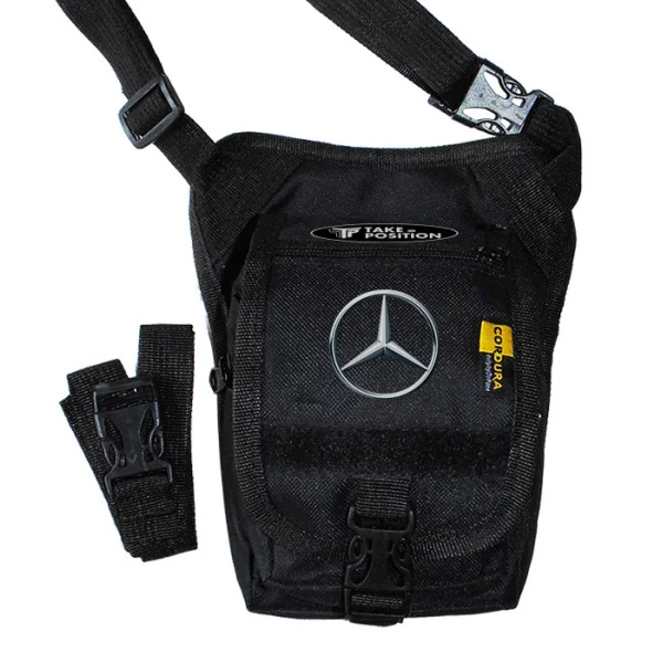 Φωτογραφία προϊόντος: Takeposition Cordoura, Mercedes, Μικρό Τσαντάκι μέσης μηρού , 21Y x 17Π x 7Β, Μαύρο, 963-9060