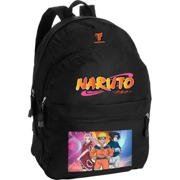 Φωτογραφία προϊόντος: Takeposition Pearl Σακίδιο πλάτης Anime Naruto friends, 1 Κεντρικές θέσεις, 40.5x31x15cm ,Μαύρο, 976-1028-02