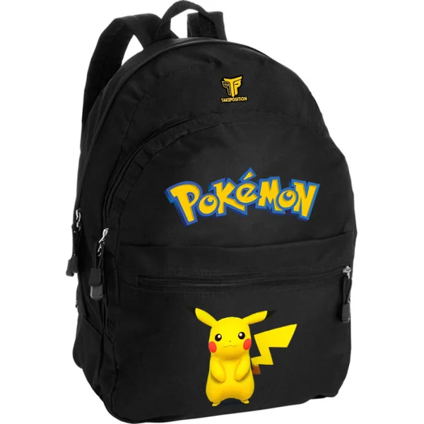 Φωτογραφία προϊόντος: Takeposition Pearl Σακίδιο πλάτης Anime Pika, 1 Κεντρικές θέσεις 40.5x31x15cm σε Μαύρο, 976-1179-02