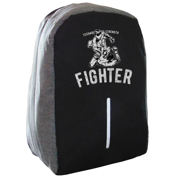 Φωτογραφία προϊόντος: Takeposition Fighter Σακίδιο πλάτης Razor 1κεντρική θέση Rpet 600D 44Y x 34Μ x 10Π Μαύρο/γκρι 973-5521