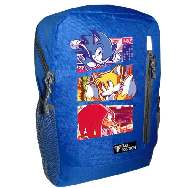 Φωτογραφία προϊόντος: Takeposition Kidy Σακίδιο νηπίων Sonic three force, 1 κεντρική θέση ,Μπλε, 974-1275-10