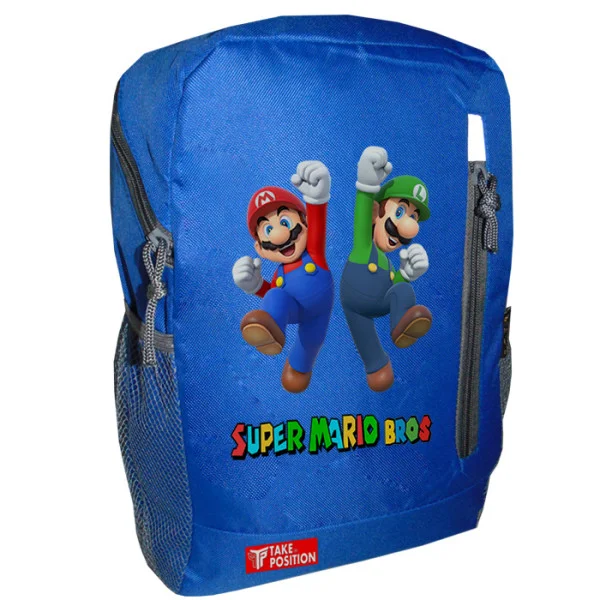 Φωτογραφία προϊόντος: Takeposition Kidy Σακίδιο νηπίων Super Mario bros, 1 κεντρική θέση ,Μπλε, 974-1197-10