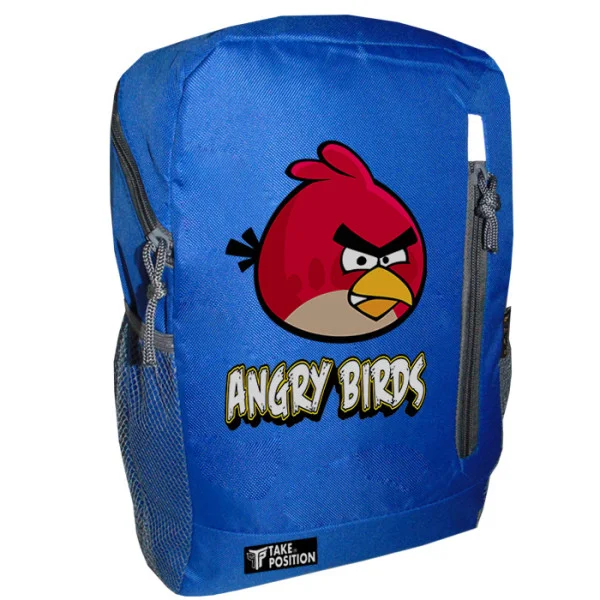 Φωτογραφία προϊόντος: Takeposition Kidy Σακίδιο νηπίων Angry birds, 1 κεντρική θέση ,Μπλε, 974-4714-10