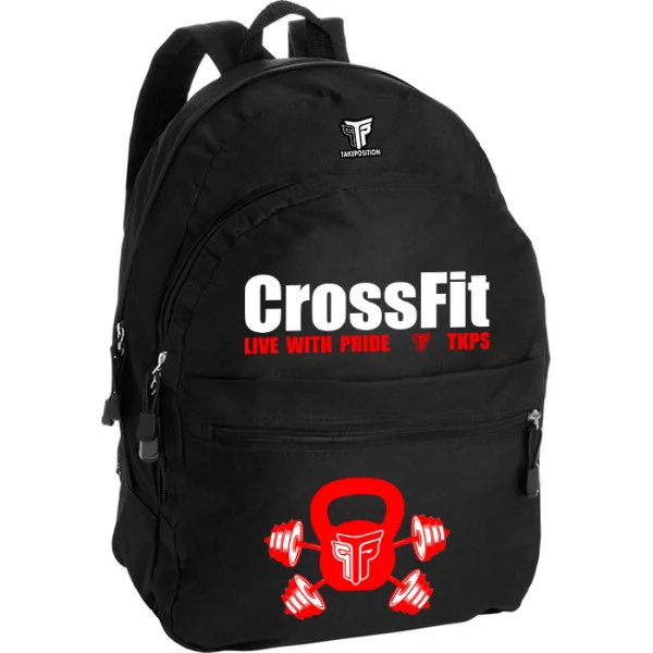 Φωτογραφία προϊόντος: Takeposition Pearl Σακίδιο πλάτης Crossfit pride, 1 Κεντρικές θέσεις, 40.5x31x15cm ,Μαύρο, 976-5506-02