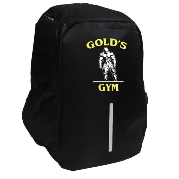 Φωτογραφία προϊόντος: Takeposition Golds Gym Σακίδιο πλάτης Razor 1κεντρική θέση Rpet 600D 44Y x 34Μ x 10Π Μαύρο, 973-5503-02