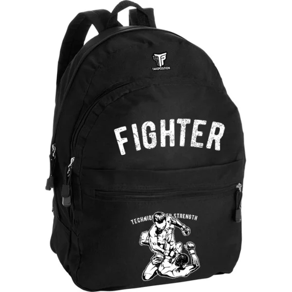 Φωτογραφία προϊόντος: Takeposition Pearl Σακίδιο πλάτης MMA Fighter, 1 Κεντρικές θέσεις, 40.5x31x15cm ,Μαύρο, 976-5550-02