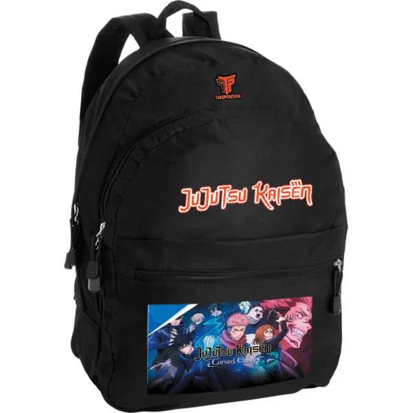 Φωτογραφία προϊόντος: Takeposition Pearl Σακίδιο πλάτης Jujutsu Kaisen cursed clash, 1 Κεντρικές θέσεις, 40.5x31x15cm ,Μαύρο, 976-1308-02