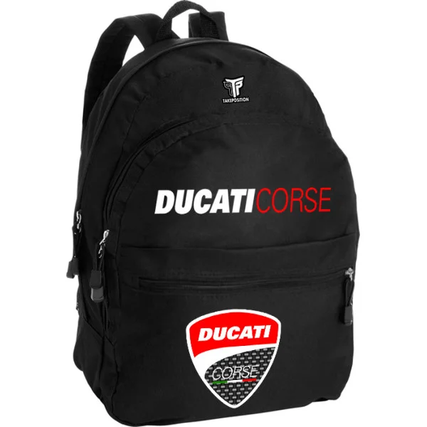 Φωτογραφία προϊόντος: Takeposition Pearl Σακίδιο πλάτης Ducati course, 1 Κεντρικές θέσεις, 40x31x15cm ,Μαύρο, 976-9068-02