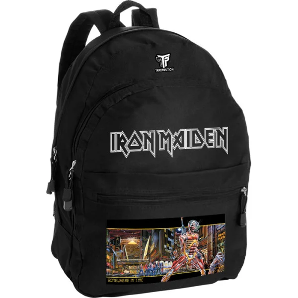 Φωτογραφία προϊόντος: Takeposition Pearl Σακίδιο πλάτης Iron Maiden Somewere in time, 1 Κεντρικές θέσεις, 40.5x31x15cm ,Μαύρο, 976-7532-02