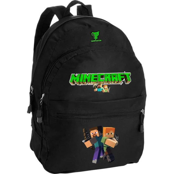 Φωτογραφία προϊόντος: Takeposition Pearl Σακίδιο πλάτης Minecraft, 1 Κεντρικές θέσεις, 40.5x31x15cm ,Μαύρο, 976-4750-02