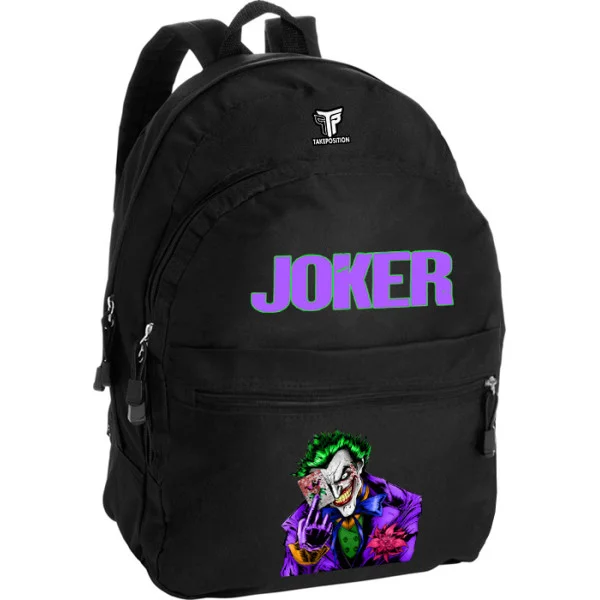 Φωτογραφία προϊόντος: Takeposition Pearl Σακίδιο πλάτης Joker, 1 Κεντρικές θέσεις 40.5x31x15cm σε Μαύρο, 976-1207-02