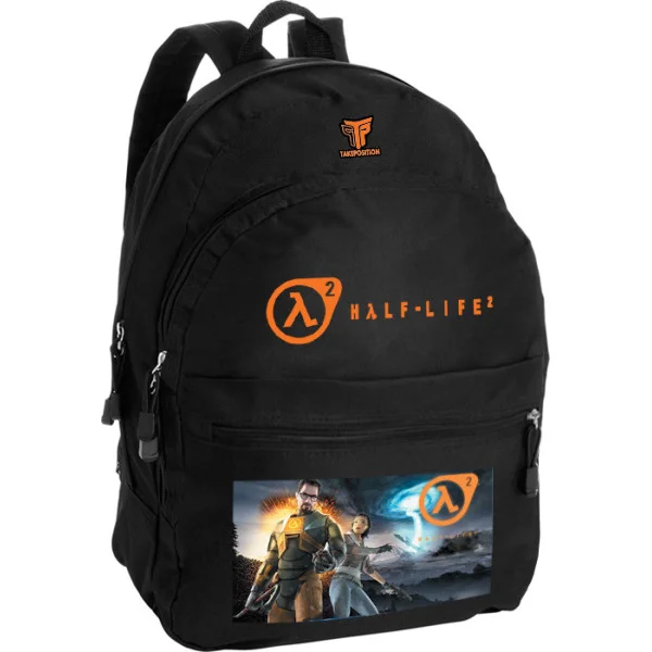 Φωτογραφία προϊόντος: Takeposition Pearl Σακίδιο πλάτης Half Life, 1 Κεντρικές θέσεις 40.5x31x15cm ,Μαύρο, 976-4538-02
