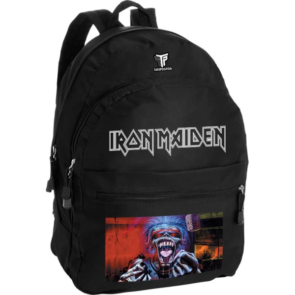 Φωτογραφία προϊόντος: Takeposition Pearl Σακίδιο πλάτης Iron Maiden Scream, 1 Κεντρικές θέσεις, 40.5x31x15cm ,Μαύρο, 976-7534-02