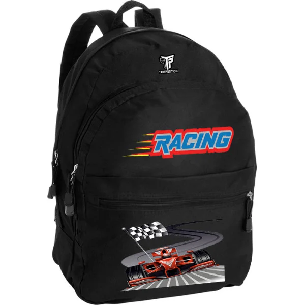Φωτογραφία προϊόντος: Takeposition Pearl Σακίδιο πλάτης Formula Racing, 1 Κεντρικές θέσεις 40.5x31x15cm,Μαύρο, 976-1233-02