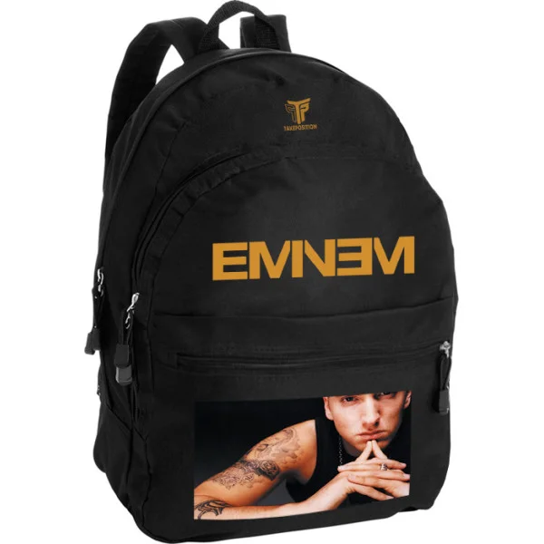 Φωτογραφία προϊόντος: Takeposition Pearl Σακίδιο πλάτης Eminem thrill, 1 Κεντρικές θέσεις, 40.5x31x15cm ,Μαύρο, 976-7560-02